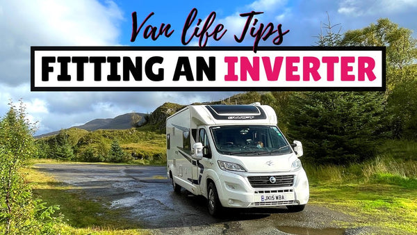 How to fit an inverter to your motorhome/ campervan (van life tips)|Leaptrend 700W/1400W Pure Sine Wave Power Inverter for RV, Coffee Van, Semi Truck, Camping Outdoors, Caravan, DC 12V to 110V/120V AC Converter for Lithium Flooded Gel AGM Batteries on Mic