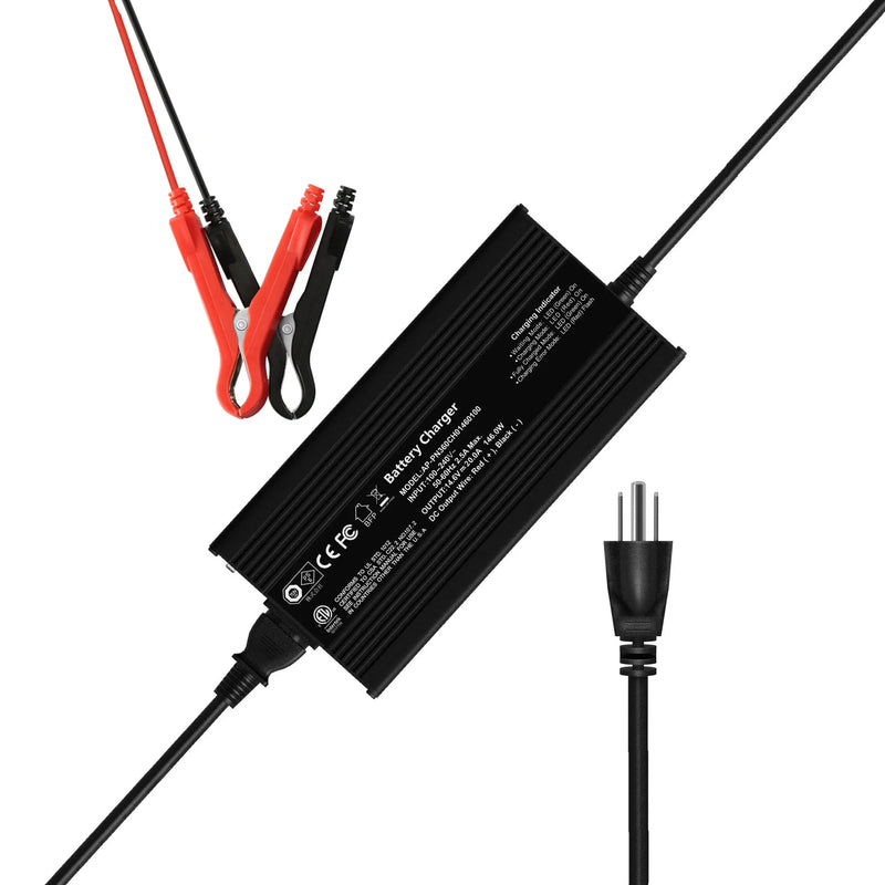 12V 20A Lithium Battery Charger (LiFePO4)