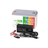 Leaptrend 12V 100Ah LiFePO4 Battery & Charger